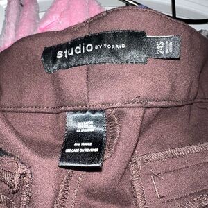 Torrid studio trousers brown short